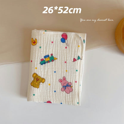 READY STOCK! Baby Muslin Cotton Washcloths | Soft Multi-Layer Face Towel | Baby Feeding Bibs | Multi-Style 婴儿棉纱洗脸巾 |