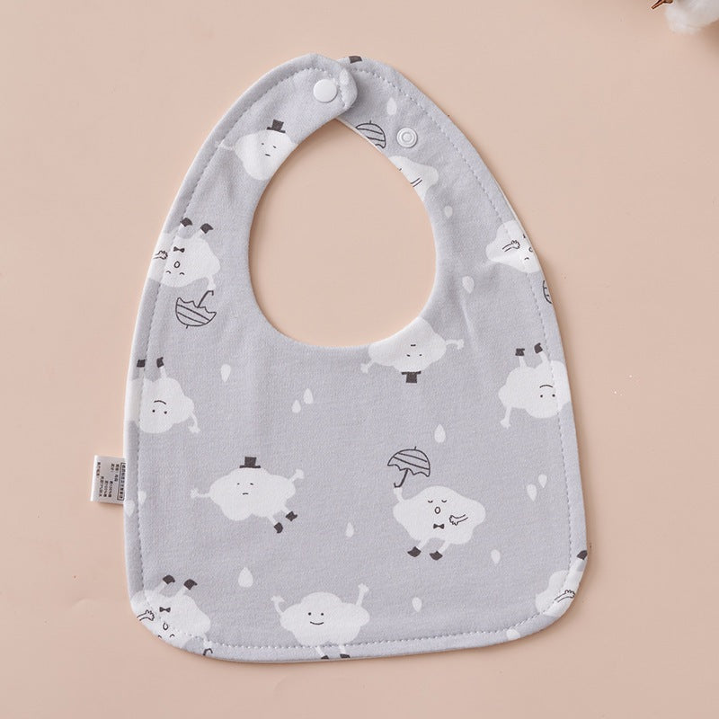 READY STOCK!!! 100% Cotton U-Shaped Baby Bib | Soft Newborn Burp Cloth | Feeding Bibs WW0849 U型100%纯棉婴儿围兜 | 新生儿柔软口水巾