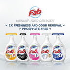 READY STOCK!!! Fab Low Sud Laundry Detergent Liquid 3.2kg/3.5kg