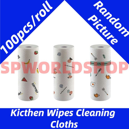 READY STOCK!!! Punch Free PP Kitchen Towel Hanger Rack Toilet Paper Roll Holder Cabinet Rag Hanging Holder 免打孔PP厨房毛巾挂架