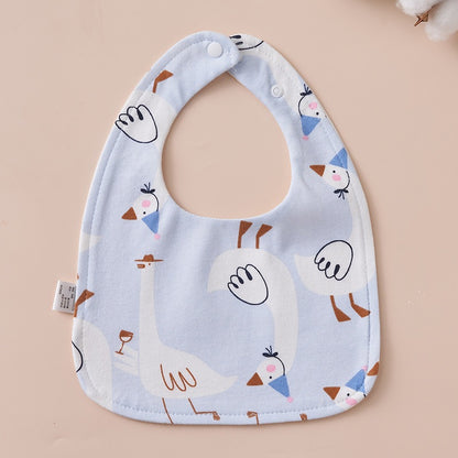 READY STOCK!!! 100% Cotton U-Shaped Baby Bib | Soft Newborn Burp Cloth | Feeding Bibs WW0849 U型100%纯棉婴儿围兜 | 新生儿柔软口水巾