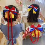Snow White Bow Hairpin for Children Baby Princess Super Fairy Hair Accessories-CSW1019