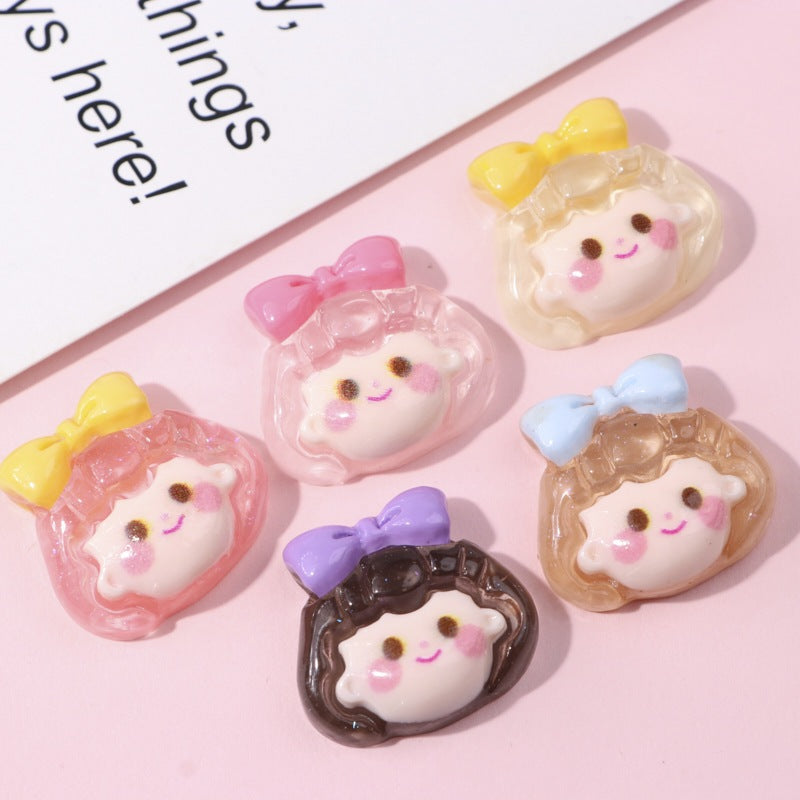 READY STOCK!!!Hole shoes decorative buckle accessories shoes flower buckle cute cartoon pattern garden shoe accessories