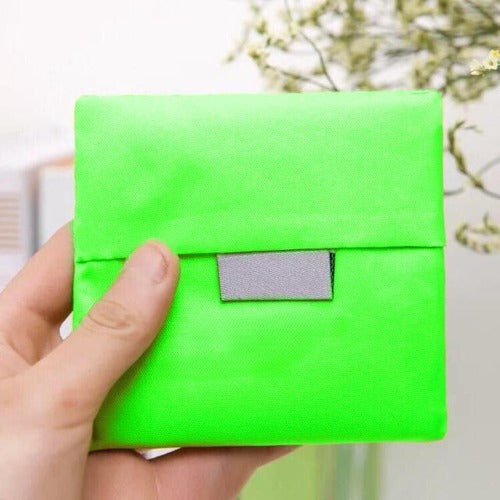 (READYSTOCK) Foldable Shopping Bag Folding Recycle Bag Reusable Custom Waterproof Grocery Bag-N038/N039/N040 环保袋