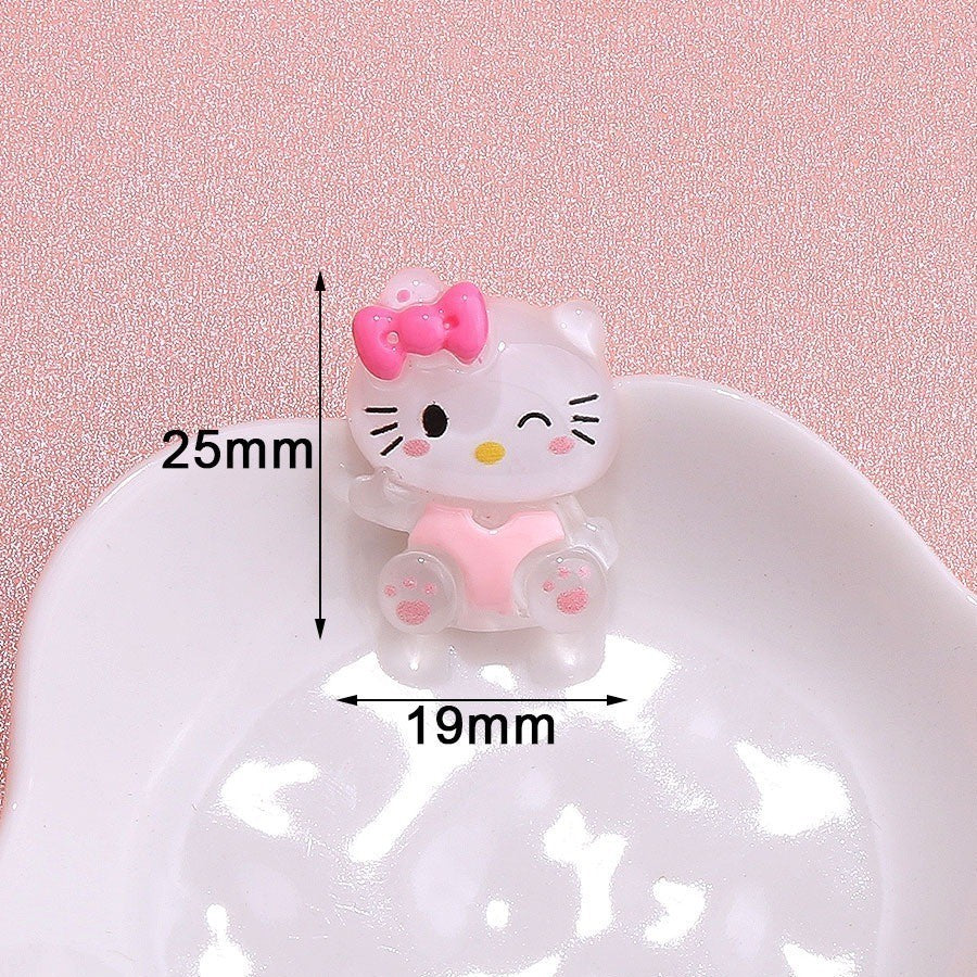 READY STOCK!!!Hole shoes decorative buckle accessories shoes flower buckle cute cartoon pattern garden shoe accessories