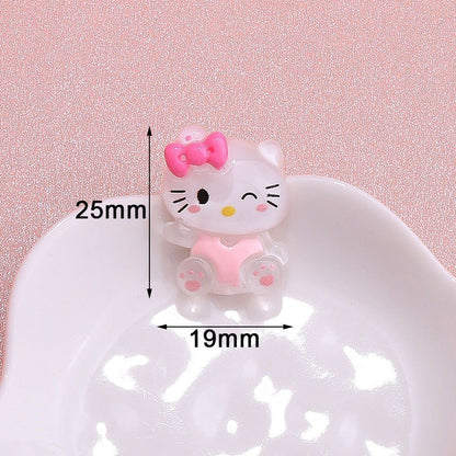 READY STOCK!!!Hole shoes decorative buckle accessories shoes flower buckle cute cartoon pattern garden shoe accessories