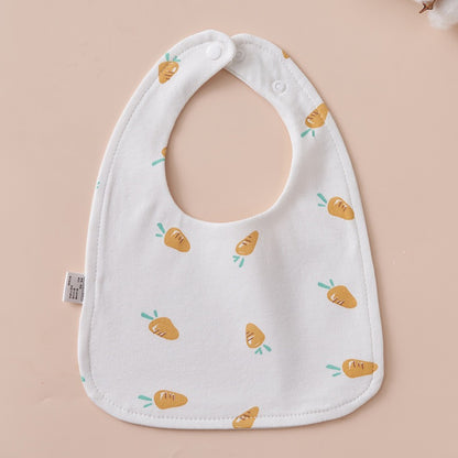 READY STOCK!!! 100% Cotton U-Shaped Baby Bib | Soft Newborn Burp Cloth | Feeding Bibs WW0849 U型100%纯棉婴儿围兜 | 新生儿柔软口水巾