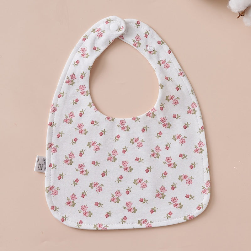 READY STOCK!!! 100% Cotton U-Shaped Baby Bib | Soft Newborn Burp Cloth | Feeding Bibs WW0849 U型100%纯棉婴儿围兜 | 新生儿柔软口水巾