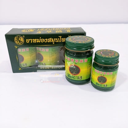 READY STOCK!!!Thai Herbal Balm 千里追风膏 卧佛牌 50g Original Thailand