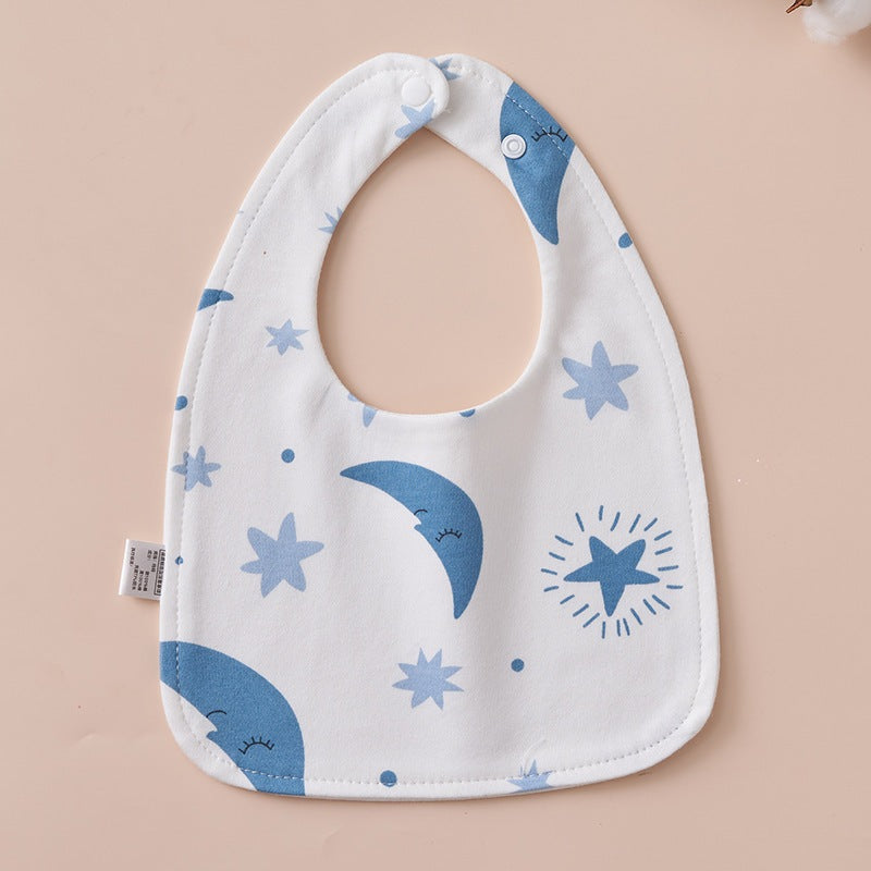 READY STOCK!!! 100% Cotton U-Shaped Baby Bib | Soft Newborn Burp Cloth | Feeding Bibs WW0849 U型100%纯棉婴儿围兜 | 新生儿柔软口水巾