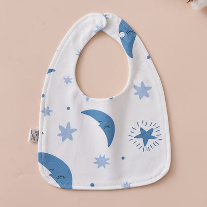 READY STOCK!!! 100% Cotton U-Shaped Baby Bib | Soft Newborn Burp Cloth | Feeding Bibs WW0849 U型100%纯棉婴儿围兜 | 新生儿柔软口水巾