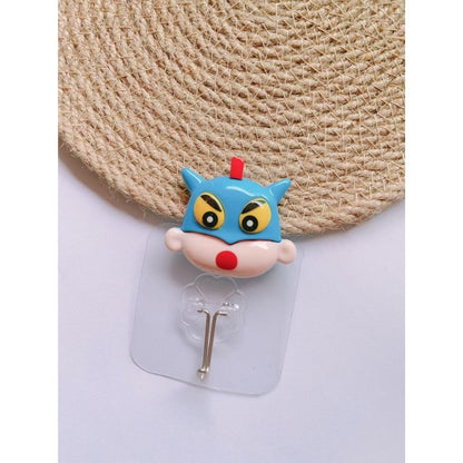 READY STOCK!!!Penyangkut Pakaian Lutsinar Gantung Dinding - Wall Hooks Cutie Kitty/Doraemon Kitchen Bathroom