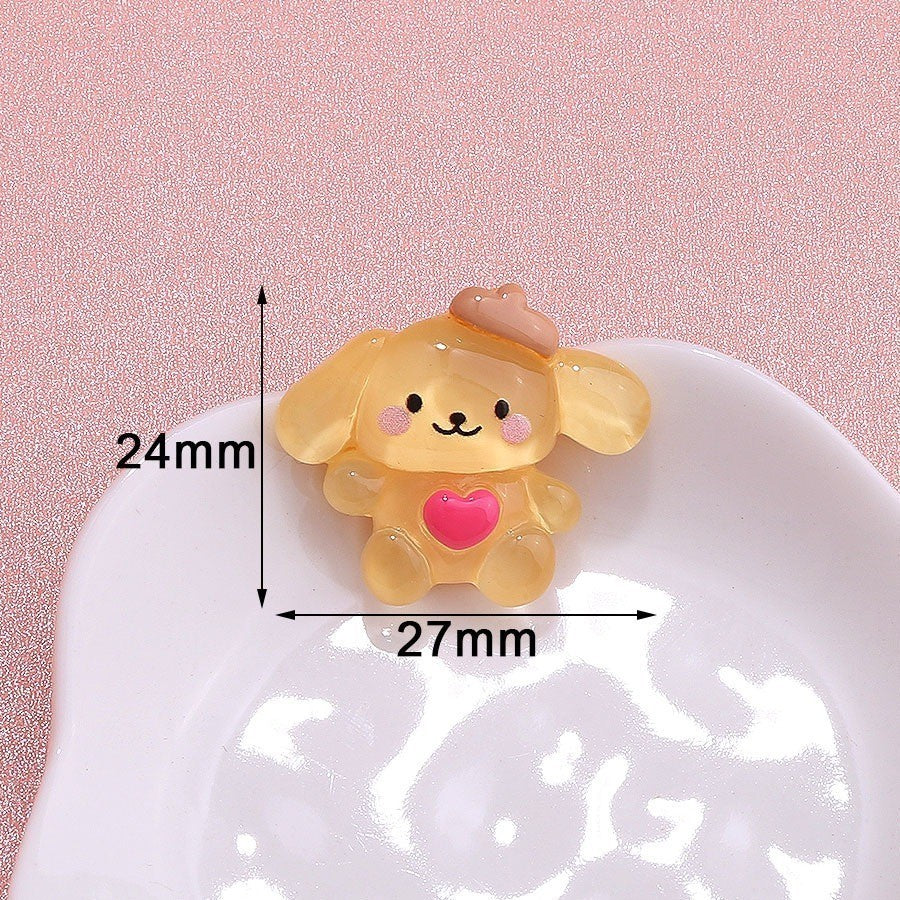 READY STOCK!!!Hole shoes decorative buckle accessories shoes flower buckle cute cartoon pattern garden shoe accessories