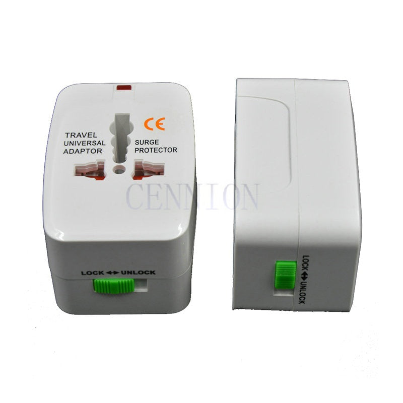 READY STOCK‼️ Universal Travel Adapter Plug All-in-One Worldwide Adaptor Soket CN/EU/UK Converter 万能旅行转换插头