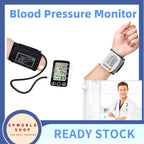 Blood Pressure Monitor Automatic Voice Function Digital LCD Arm BP Cuff Measuring Tekanan Darah Sphygmomanometer