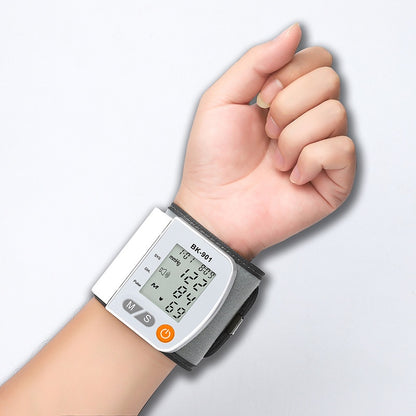 Blood Pressure Monitor Automatic Voice Function Digital LCD Arm BP Cuff Measuring Tekanan Darah Sphygmomanometer