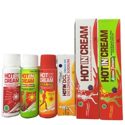 Hot In Cream Hotin Cream Aromatherapy Original Strong Aromaterapi Massage oil Krim Urut Massage Cream 100g