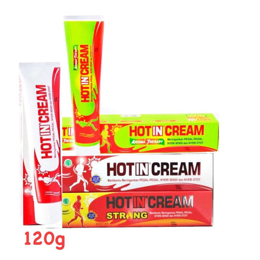 Hot In Cream Hotin Cream Aromatherapy Original Strong Aromaterapi Massage oil Krim Urut Massage Cream 100g