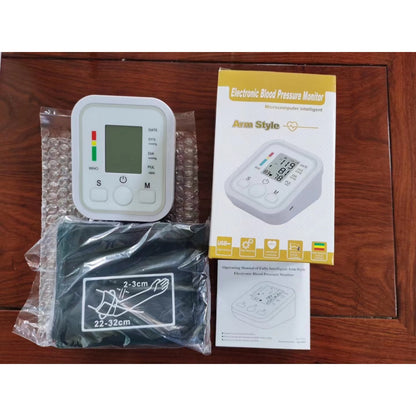 Blood Pressure Monitor Automatic Voice Function Digital LCD Arm BP Cuff Measuring Tekanan Darah Sphygmomanometer