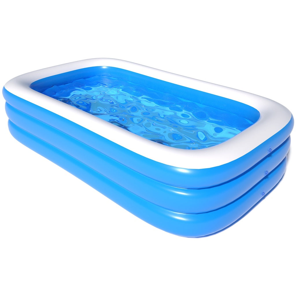 READY STOCK!!! Inflatable Swimming Pool | Large Family & Kids Pool | Durable & Easy Setup 充气游泳池