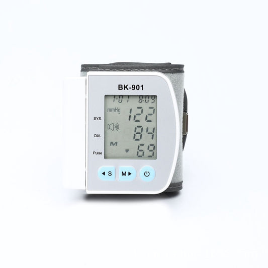 Blood Pressure Monitor Automatic Voice Function Digital LCD Arm BP Cuff Measuring Tekanan Darah Sphygmomanometer