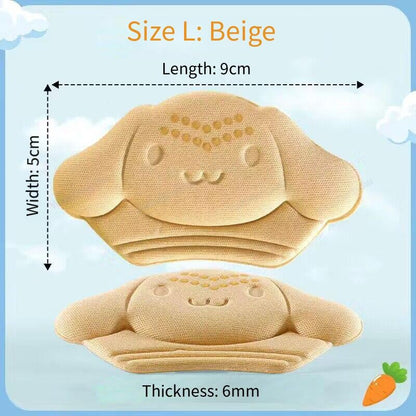 Insoles Patch Heel Pads for Kids Shoes Antiwear Cinnamoroll Feet Pad Cushion Insert Insole Heel Protector Back Sticker