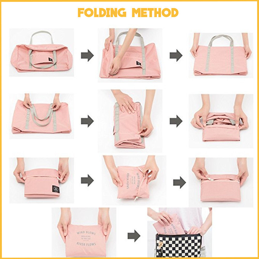 Portable Travel Bag Foldable Large Bag Travel Bag Organizer Luggage Bag Travel Duffel Bag- 0191 旅行手提包