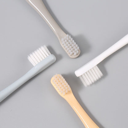 READY STOCK‼️ Japan Ins Toothbrush 4in1 Travel Set Berus Gigi Antibacterial Portable Murah  日本无印软毛牙刷
