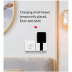 【READY STOCK】Wall-Mounted Phone Holder | No-Drill Adhesive Removable Phone Stand | Bedside, Kitchen, Bathroom Use 墙壁手机支架