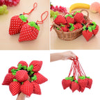 Polyester Foldable Recycle Eco Reusable Tote Bag Fruit Vegetable Shopping Bag 轻便便携环保袋