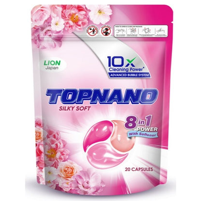 TOPNANO Capsule Detergent  20pcs/40pcs (Pouch)