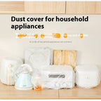 READY STOCK 10pcs Disposable Dust Cover For Appliances & Food Kitchen Home Appliances Oven 一次性防尘罩
