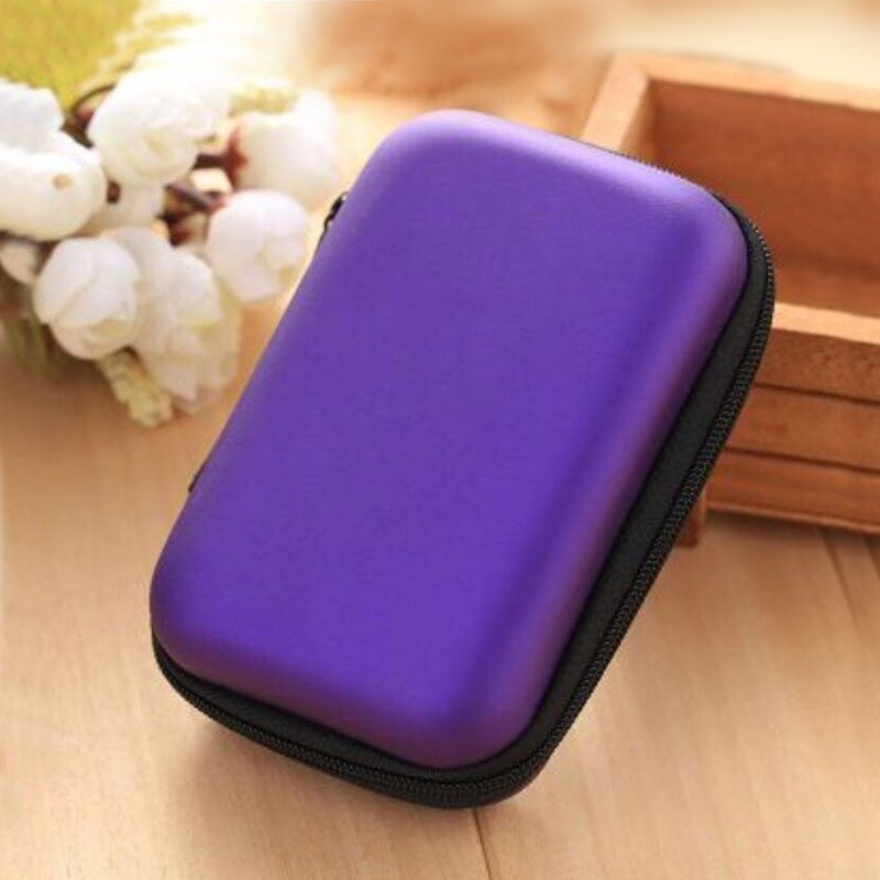 READY STOCK Travel Organizer Mesh Pocket Earphone Earbuds USB Cable Charger Carry Case Pouch Storage Bag 耳机数据线收纳袋