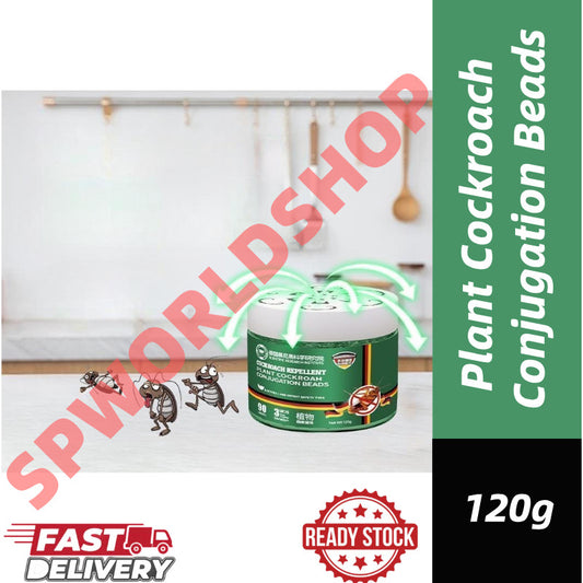 【READY STOCK】Plant Cockroach Conjugation Beads | Powerful Roach Bait Gel | Effective Cockroach Control for Home 慕尼黑散蟑凝珠