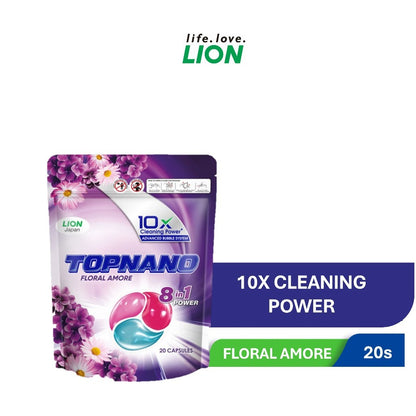 TOPNANO Capsule Detergent  20pcs/40pcs (Pouch)