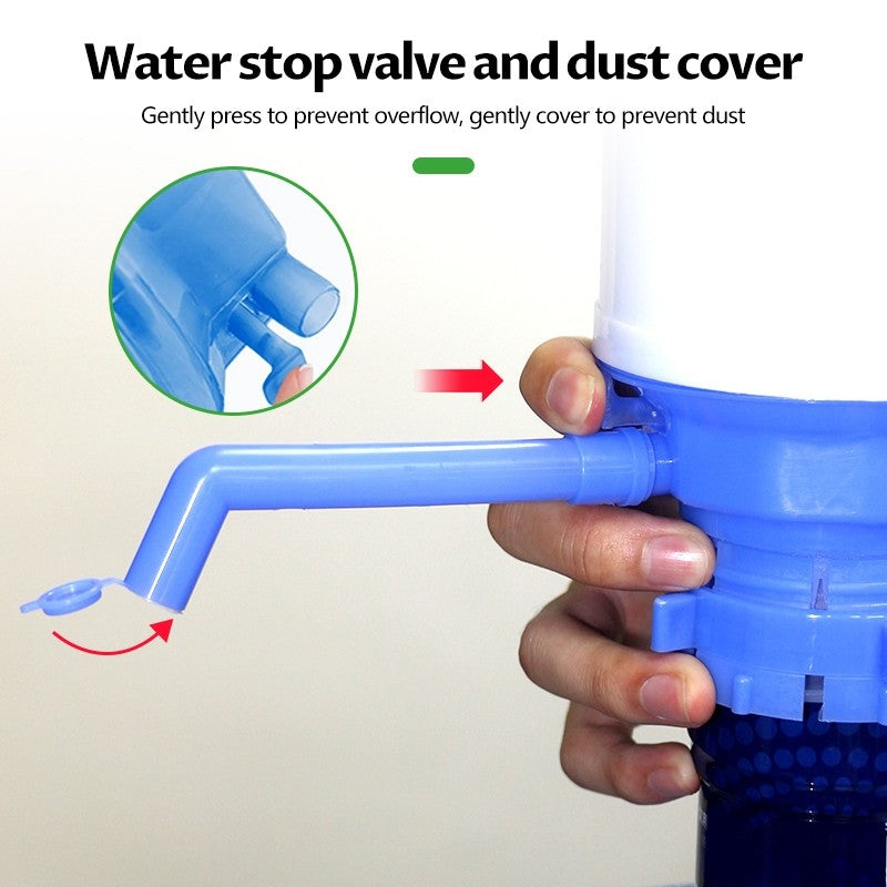 READY STOCK‼️Manual Water Dispenser Pump | Hand Press Pump for 5 Gallon Bottled Water | Portable Drinking Water Pump 手压泵