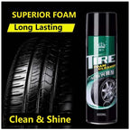 Tire Spray Foam Cleaner Tyre Cleaner Tyre Wax Foam Spray Tyre Polish Shine Cleaning Tire Wax Spray 轮胎养护剂