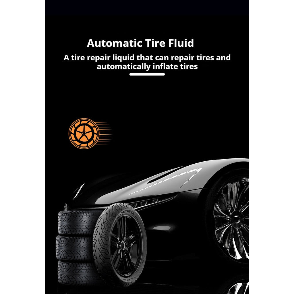 Cecair Penggantian Tayar Automatik | Automatic Tire Replacement Fluid | Quick Seal & Inflate No Dismantling 自动补胎液