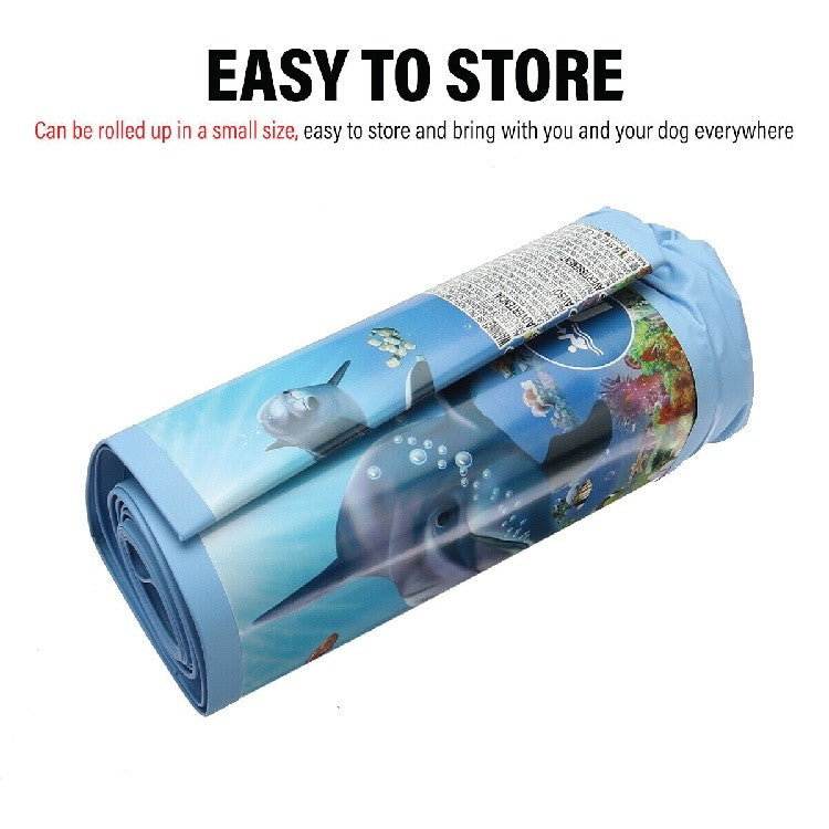 [READY STOCK] Foldable Plastic PVC Outdoor Swimming Pool for Kids | Non-Inflatable Round Water Pool | 儿童可折叠户外泳池