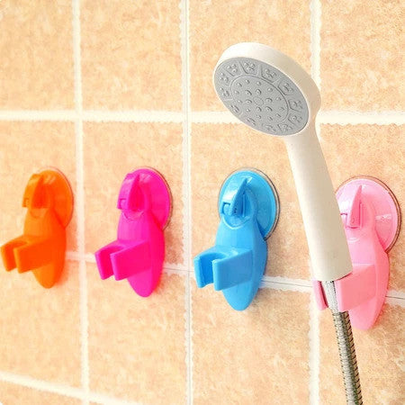 READY STOCK! Bathroom Wall Strong Suction Cup Adjustable Shower Head Holder Shower Head Bracket 淋浴喷头支架