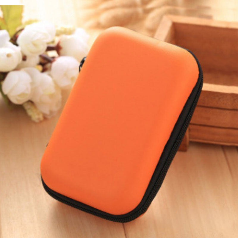 READY STOCK Travel Organizer Mesh Pocket Earphone Earbuds USB Cable Charger Carry Case Pouch Storage Bag 耳机数据线收纳袋