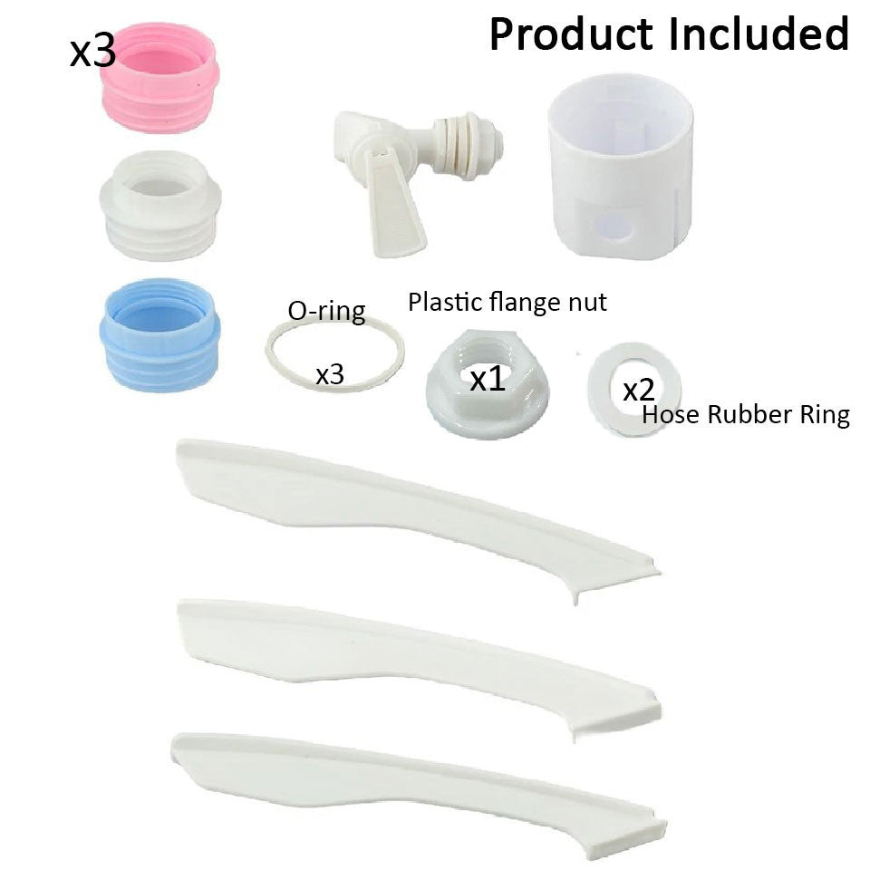 【READY STOCK】Large Water Bottle Stand | Heavy Duty Mineral Water Dispenser Rack | Stable & Space-Saving Holder 大桶矿泉水桶支架