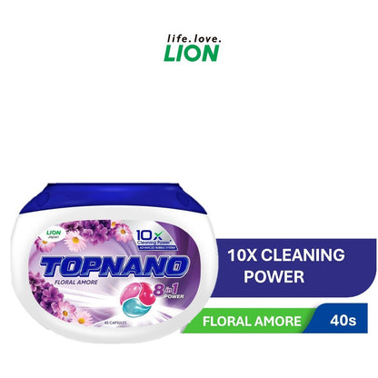 TOPNANO Capsule Detergent  20pcs/40pcs (Pouch)