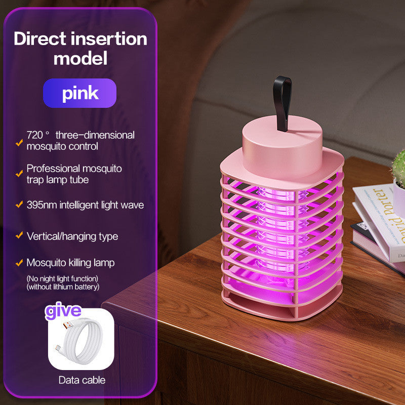 READY STOCK Electric Shock Mosquito Killer Lamp Waterproof Two-in-One Bug Zapper For Bedroom Outdoor Use 2合1驱蚊捕蚊器
