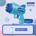 Electric Gatling Bubble Gun Children Automatic Bubble Blowing Toy Soap Water Outdoor Kids Toys 泡泡机