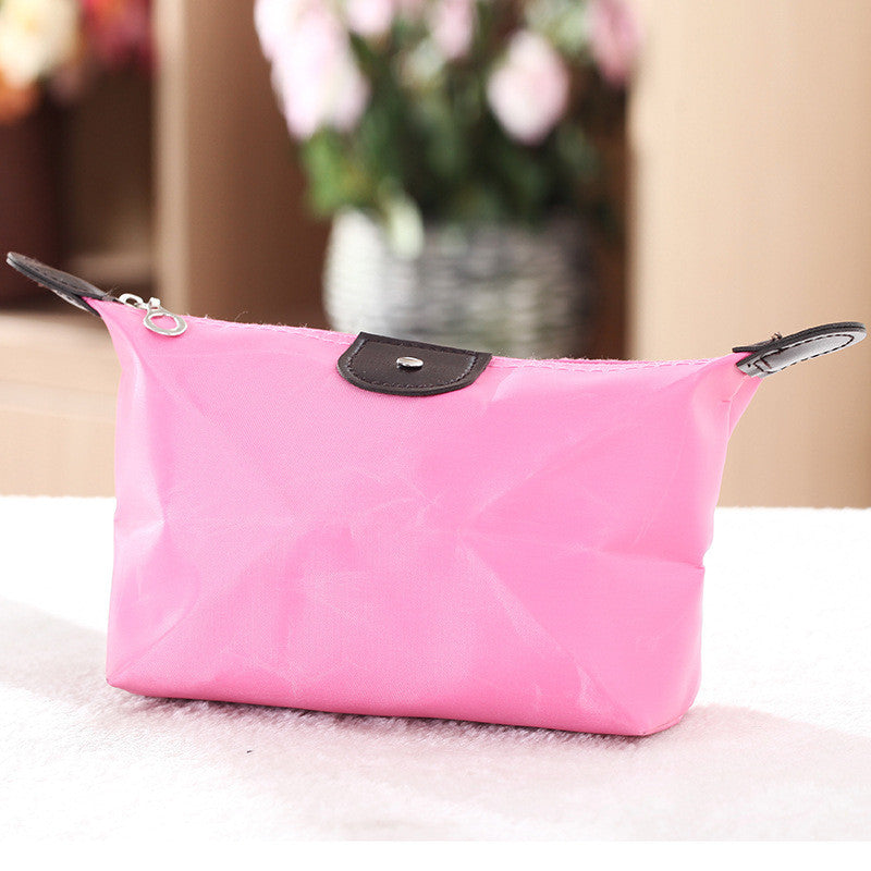READY STOCK Travel Make Up Bag Pouch Coin Zip Lady Dompet Makeup Colourful Mini Beg Wallet Travel Women 旅行化妆包
