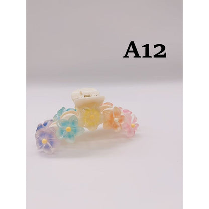 Kuromi Sanrio Cute Cartoon Transparent Shark Hair Clip Suitable for Women and Girls Hair Accessories 卡通透明鲨鱼夹