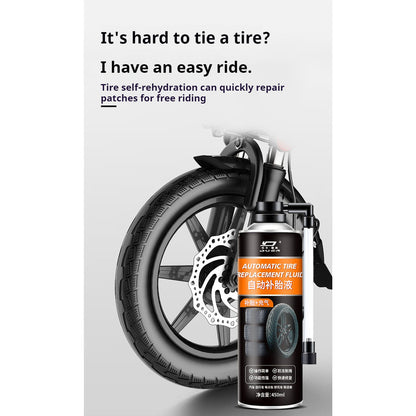 Cecair Penggantian Tayar Automatik | Automatic Tire Replacement Fluid | Quick Seal & Inflate No Dismantling 自动补胎液