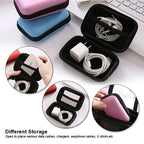 READY STOCK Travel Organizer Mesh Pocket Earphone Earbuds USB Cable Charger Carry Case Pouch Storage Bag 耳机数据线收纳袋