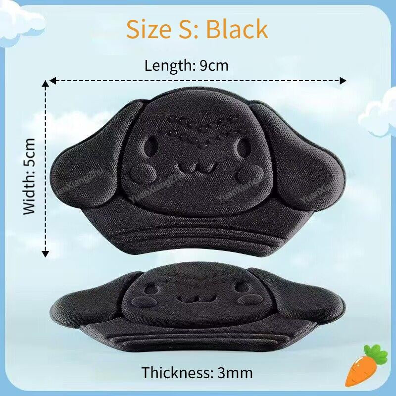 Insoles Patch Heel Pads for Kids Shoes Antiwear Cinnamoroll Feet Pad Cushion Insert Insole Heel Protector Back Sticker